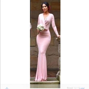 Long sleeve formal dress NWT